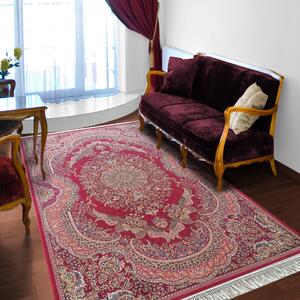 Exkluzívny červený koberec s krásnym vzorom Červená Šírka: 150 cm | Dĺžka: 230 cm