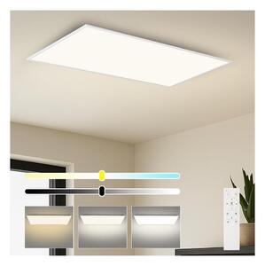 Brilagi - LED stmievateľné stropné svietidlo SLIMFRAME LED/80W/230V 120x60 cm biele + diaľkové ovládanie