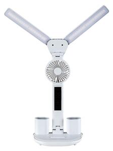 Rabalux 74030 - LED stmievateľná stolová lampa s ventilátorom NOVILO LED/7W/5V