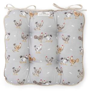 Bavlnený sedák 40x43 cm Hen House – Cooksmart ®