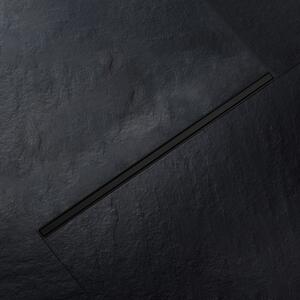 Lineárny odtokový žľab Calani Eco 360 ° slim 60 čierna