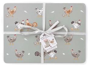 Korkové prestieranie 4 ks 21x29 cm Hen House – Cooksmart ®