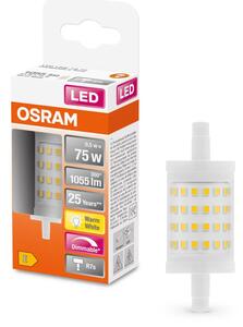 LED Stmievateľná žiarovka R7s/9,5W/230V 2700K 78 mm - Osram