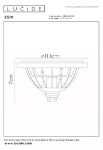 LED stmievateľná žiarovka MR16 GU10/12W/230V 2200-3000K - Lucide 49041/12/30