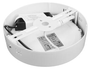 LED Stropné svietidlo DIEGO LED/12W/230V 4000K IP40 pr. 16,5 cm biele