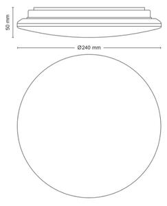 Philips - LED stropné svietidlo MOIRE LED/10W/230V 2700K pr. 24 cm