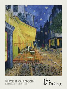 Obrazová reprodukcia Kaviareň na terase v noci, Vincent van Gogh