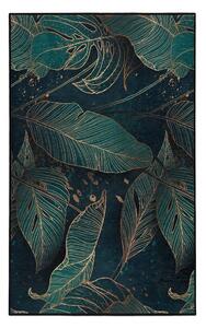 Prateľný koberec v petrolejovej farbe 120x180 cm Midnight Jungle – Mila Home