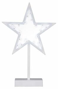 Nexos 33203 Vianočná dekorácia - hviezda - 38 cm, 20 LED