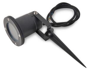 LED RGBW Stmievateľná vonkajšia lampa BLAKE 1xGU10/4,8W/230V IP65 + diaľkové ovládanie