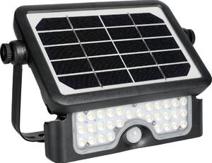 LED solárny reflektor so senzorom LED/5W/3,7V 4000K IP65 3000 mAh