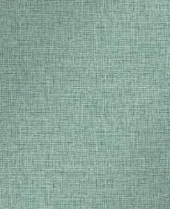 Pololesklá zeleno-modrá vliesová tapeta na zeď, imitace látky, 120667, Retreat, Graham&Brown Premium