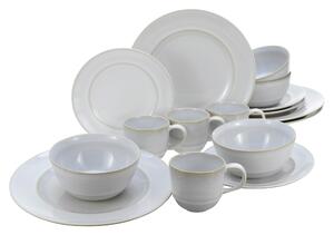 KOMBINOVANÝ SERVIS, 16-dielne, kamenina Creatable - Online Only bytové doplnky, Online Only