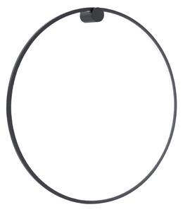 LED Nástenné svietidlo SATURNO LED/46W/230V pr. 80 cm IP44 čierna