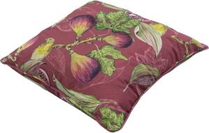 Vonkajší vankúš JASMINE BORDEAUX 50x50 cm, vínový