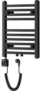Mexen Ares, elektrické vykurovacie teleso 500 x 400 mm, 300 W, čierna, W102-0500-400-6300-70