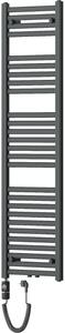Mexen Hades, elektrické vykurovacie teleso 1500 x 400 mm, 600 W, antracitová, W104-1500-400-2600-66