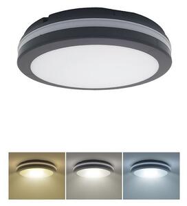 SOLIGHT LED prisadené svietidlo 18-22-26W | 2110lm | CCT 3000-4000-6500K | IP65, čierne