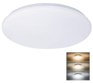 SOLIGHT LED stropné svietidlo Plain 3CCT, 36W, 2520lm, 3000K, 4000K, 6000K, okrúhle, 45cm