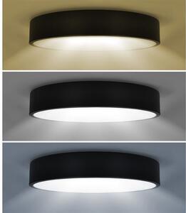 SOLIGHT LED stropné svietidlo LECCE 48W/2900Lm/CCT 3000-4000-6000K, čierne