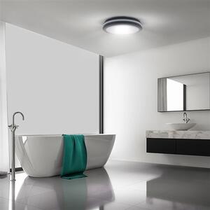 SOLIGHT LED prisadené svietidlo 18-22-26W | 2110lm | CCT 3000-4000-6500K | IP65, čierne