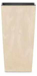 Plastový kvetináč DURS125E 12,5 cm - slonovinová
