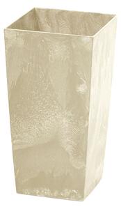 Plastový kvetináč DURS125E 12,5 cm - slonovinová