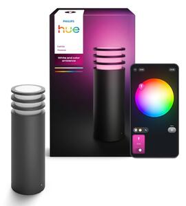Philips - LED RGB stmievateľné vonkajšie svietidlo Hue LUCCA 1xE27/8,1W/230V IP44