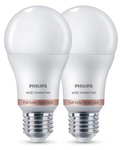 SADA 2x stmievateľné LED žiarovky Philips SMART A60 E27/8,5W/230V 2200-6500K