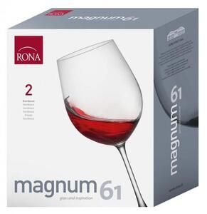RONA 2 x Pohár na víno Magnum 850ml