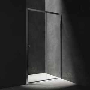 OMNIRES - Posuvné sprchové dvere Bronx - 140 cm - chróm