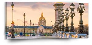 Sablio Obraz Paríž Elysejský palác - 110x50 cm