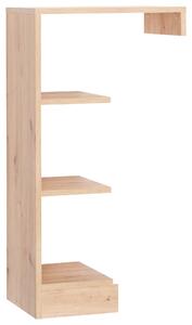 REGÁL DO IZBY PRE BÁBÄTKÁ farba duba, 55/101/33 cm Jimmylee - Izby pre bábätká