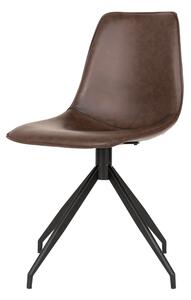 Jedálenská stolička MANOCU hnedá/čierna