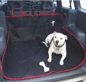 Ochranná podložka do kufra auta pre psa TARPA, čierna