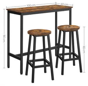 Barový stôl so stoličkami LBT219B01V1