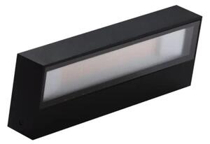 LED vonkajšie nástenné osvetlenie Cosel čierne