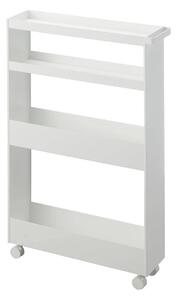 Matne biely oceľový kúpeľňový regál 48x80,5 cm Tower – YAMAZAKI