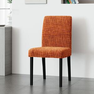 Bielastické poťahy GRAFITI NOVÉ tehlové stoličky s operadlom 2 ks (45 x 45 x 50 cm)