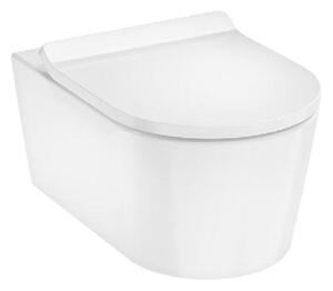 Hansgrohe EluPura S - Závesné WC s doskou SoftClose, AquaHelix, HygieneEffect, biela 62025450