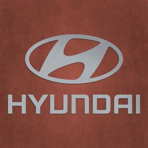 DUBLEZ | Drevené logo auta na stenu - Hyundai