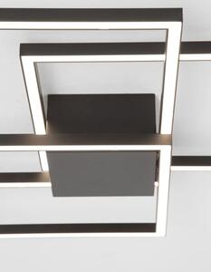 LED stropné svietidlo Bilbao 56 čierne