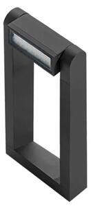 Vonkajšia dizajnová lampa Frame Spike čierna