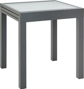 ZÁHRADNÝ STÔL, kov, sklo, 70-140/70/75 cm Ambia Garden - Online Only záhrada, Online Only