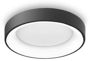 LED stropné svietidlo Sovana 80 CCT čierne s diaľkovým ovládačom
