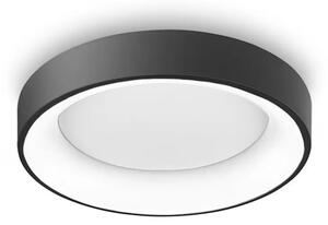LED stropné svietidlo Sovana 80 CCT čierne s diaľkovým ovládačom