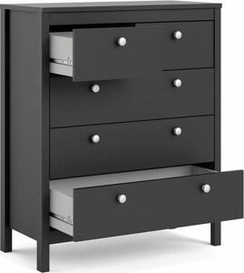 FALCO Komoda THREE REE 82 cm čierna