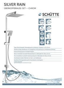 Schütte Sprchová tyč Silver Rain (100335882)