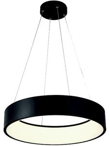 Eurolamp LED Luster na lanku LED/30W/230V 3000K pr. 45 cm čierna EU0021 + záruka 3 roky zadarmo