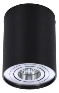 Moderné bodové svietidlo Bross 1 čierne-hliníkové